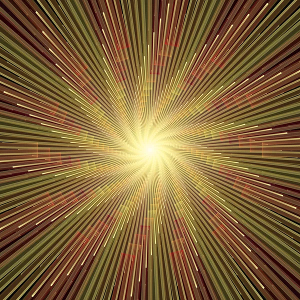 Fraktal Patlama Dizisi. İnce çizgi yarıçapının oluşturulması