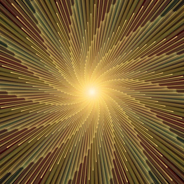 Fraktal Patlama Dizisi. İnce çizgi yarıçapının oluşturulması