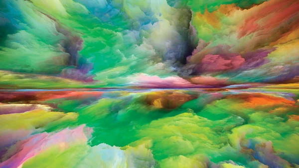 Спектральний Пейзаж Серія Ніколи Бачив Світу Дизайн Тла Кольорів Текстур — стокове фото