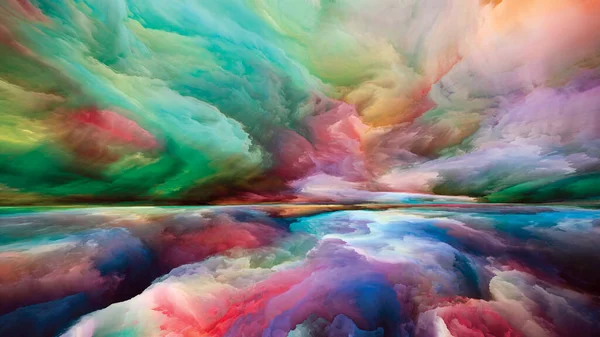 Wolken Van Licht Escape Reality Serie Creatieve Opstelling Van Surrealistische — Stockfoto