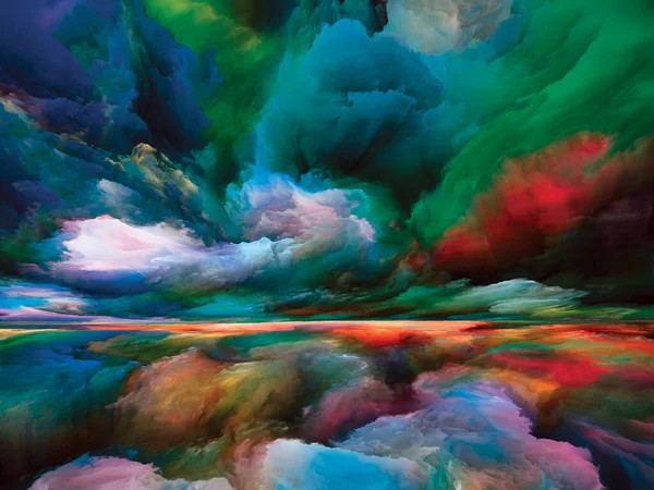 Paesaggio Dei Gradienti Vedendo Mai Serie Del Mondo Sfondo Colori — Foto Stock