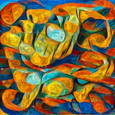 İnsan serisi olmak. İçeriye bakıyorum. İç benlik psikolojisi, sanatsal zihin, zihinsel parçalanma ve yaratıcılık üzerine biçimlendirilmiş kadın portresi.