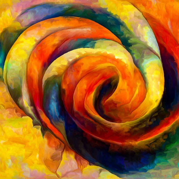 Dream Nautilus Series Composition Spiral Structures Shell Patterns Colors Abstract — Stock Photo, Image