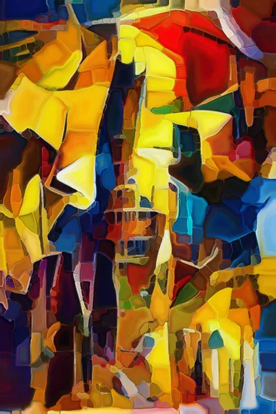 Fargerik Abstrakt Serie Kunstnerisk Sammendrag Strøk Fargedubber Emnet Kunst Kreativitet – stockfoto