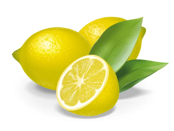 Composizione al limone — Foto Stock