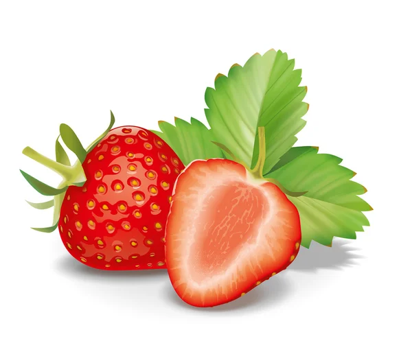 Strawberries illustration — Stock Photo, Image
