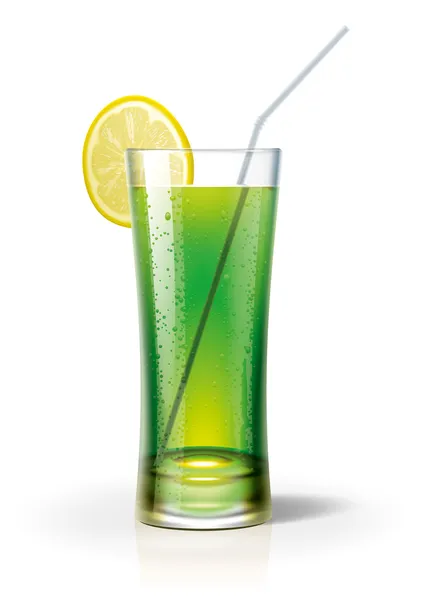 Un bicchiere con un cocktail — Foto Stock