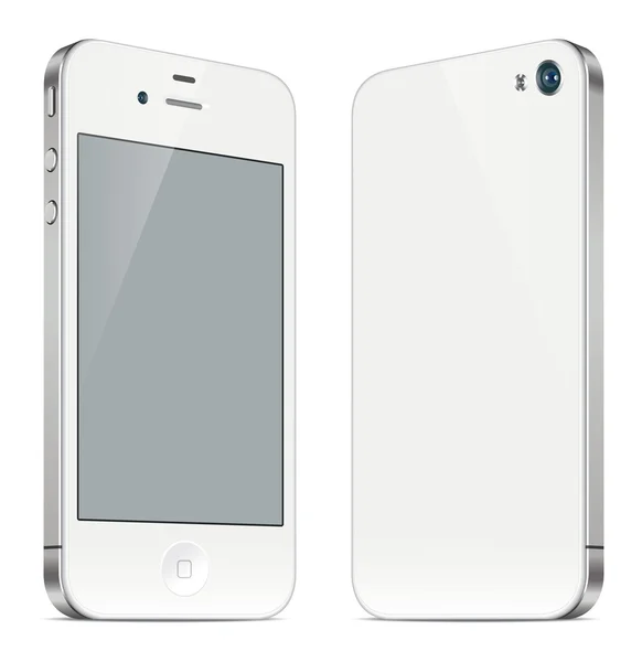 Smartphone illustration similar to iphone — Stock Photo, Image