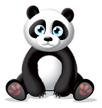 Panda çizimi
