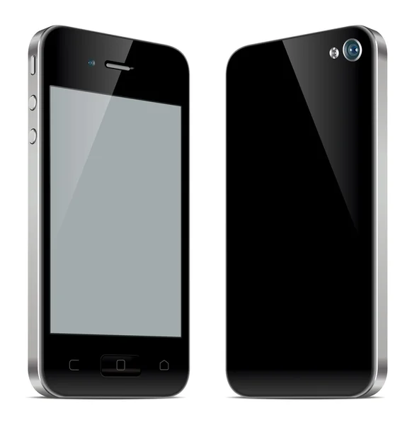 Illustration smartphone style iphone — Photo