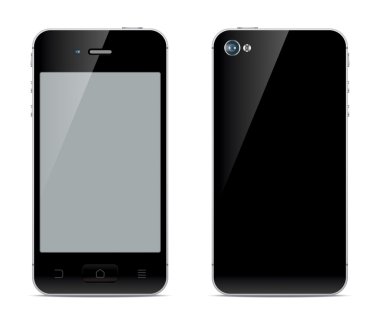 Smartphone illüstrasyon izole