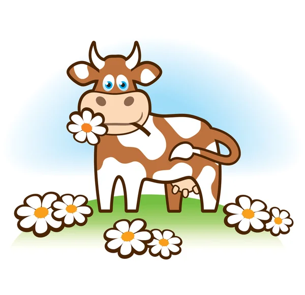 Funny cow — Stock Photo, Image