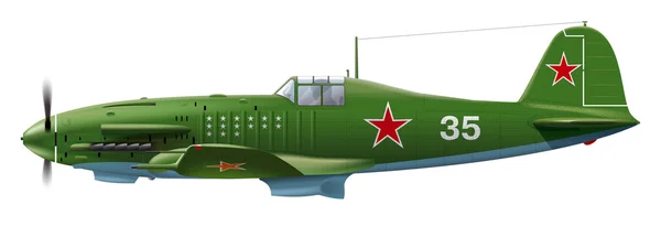 Sovyet askeri uçak — Stok fotoğraf