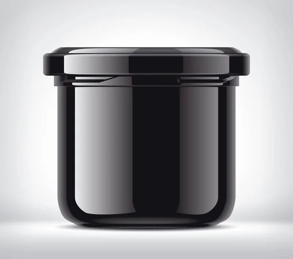 Black Jar Background — Stock Photo, Image