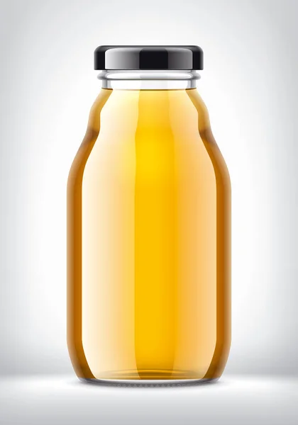 Glass Bottle Background — Stock Photo, Image