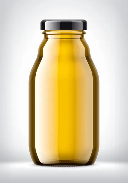 Kleur Glazen Fles Achtergrond — Stockfoto