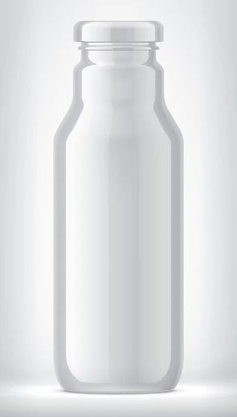 Bottiglia Bianca Sfondo — Foto Stock