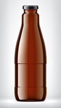 Arkaplanda Renkli Cam Şişe. 