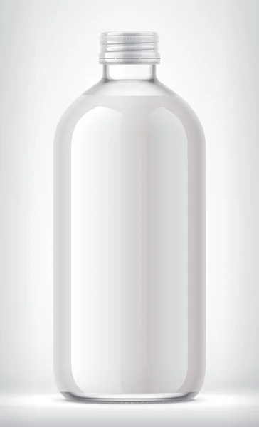 Glasflasche Auf Hintergrund — Stockfoto