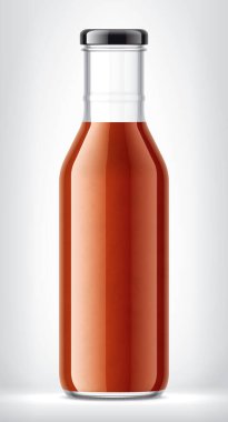 Arkaplanda Cam Şişe.  