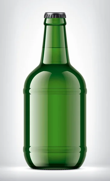 Farbe Glasflasche Auf Hintergrund — Stockfoto
