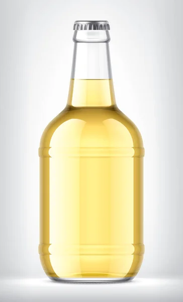Glasflasche Auf Hintergrund lizenzfreie Stockbilder