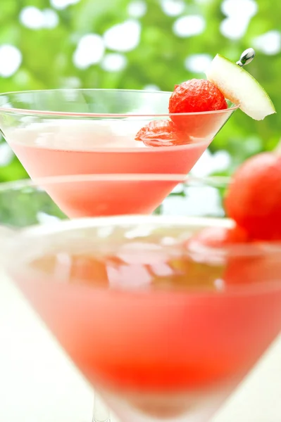 Wassermelone martini — Stockfoto