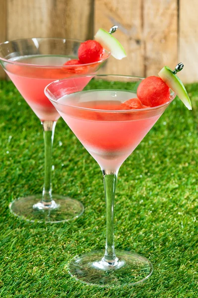 Arbuz martini — Zdjęcie stockowe