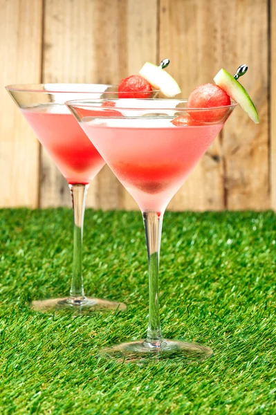 Wassermelone martini — Stockfoto