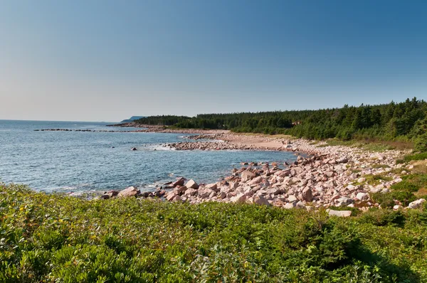 Grüne bucht, kapbretonische insel — Stockfoto