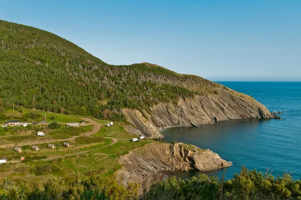 Enseada de carne, ilha cape breton — Fotografia de Stock