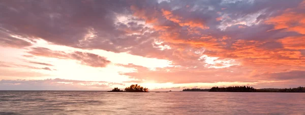 Sea at sunset — Stock Photo, Image