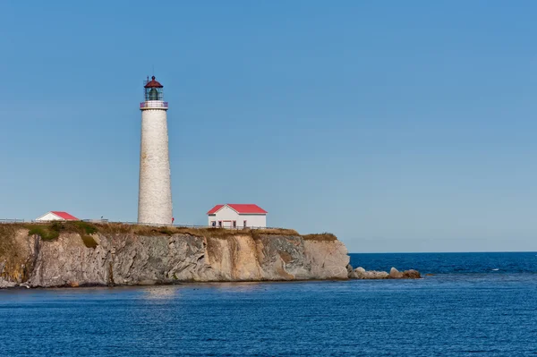Cap des rosiers lighthouse during a cloudless day — Stock Photo, Image