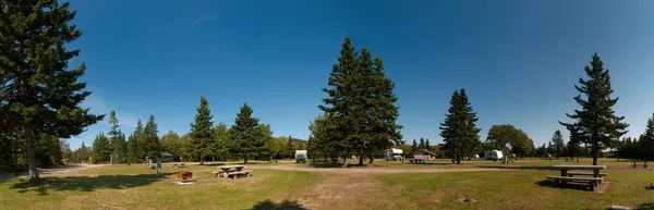 Campground of Cape Breton Highlands National Park — Stock Photo, Image