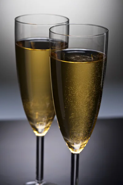 Champagneglas — Stockfoto