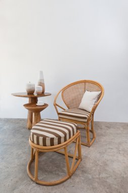 Bambu rattan mobilya