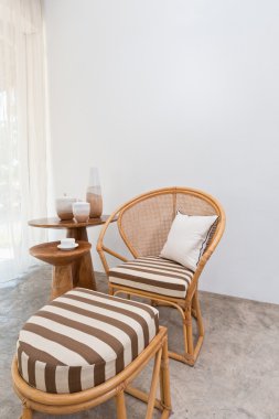 Bambu rattan mobilya