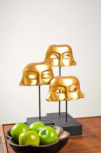 Altın maskesi — Stok fotoğraf