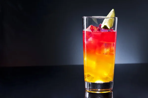 Cóctel Tequila Sunrise — Foto de Stock