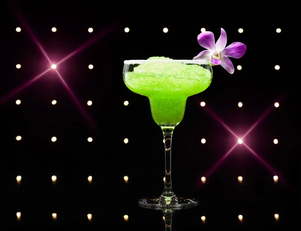 Groene margarita cocktail — Stockfoto