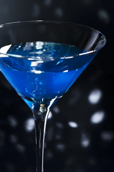 Cocktail azul Martini — Fotografia de Stock