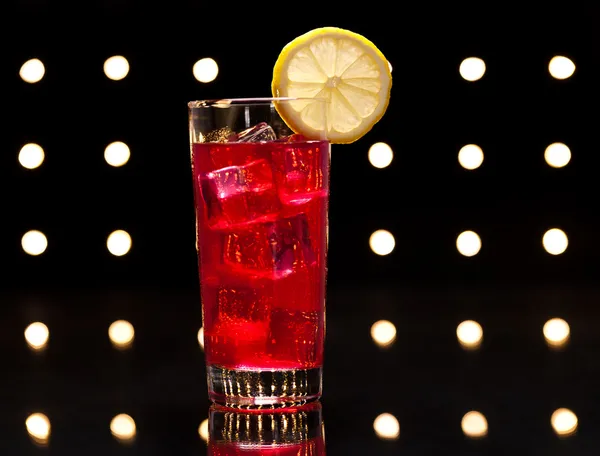Red Campari Cocktail — Stock Photo, Image