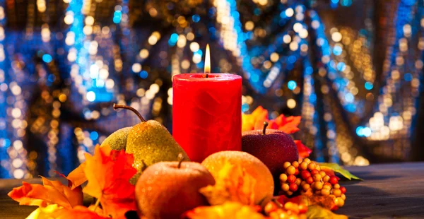 Candele d'autunno — Foto Stock