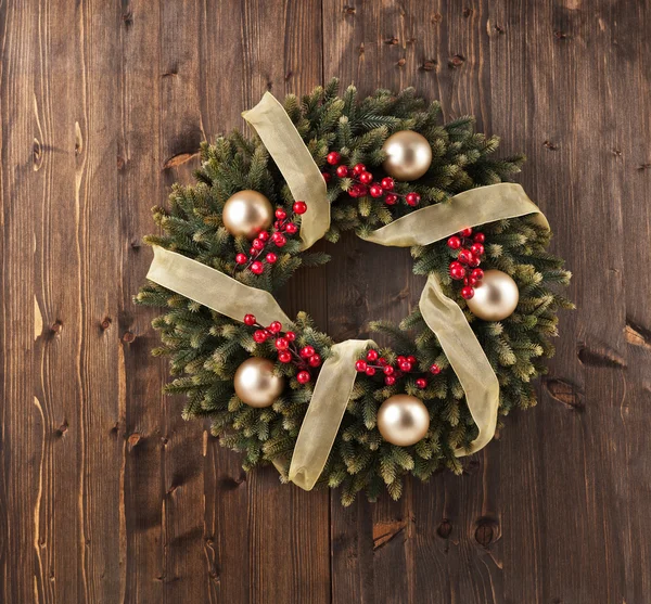 Advent Christmas wreath decoration — Stock Photo, Image