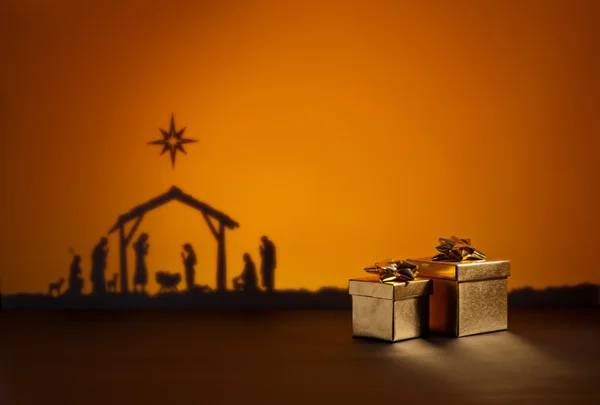 Mevcut ile İsa'nın doğum — Stok fotoğraf