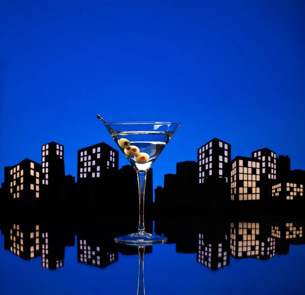 Metropolis Vodka Martini — Stock Photo, Image