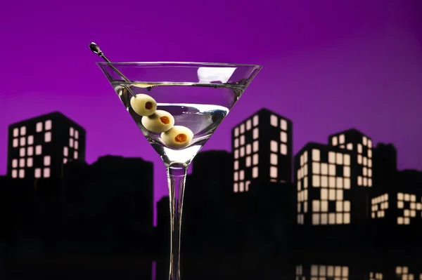 Wodka Martini aus der Metropole — Stockfoto