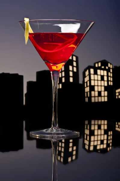 Cocktail Cosmopolitan Metropolis — Fotografia de Stock