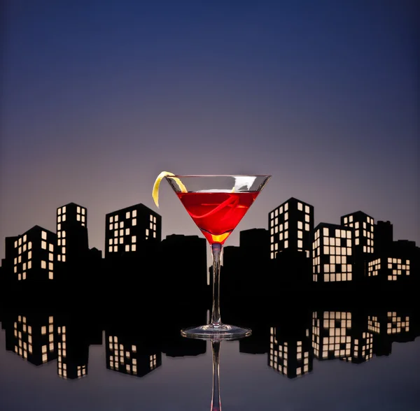 Metropolis Cosmopolitan Cocktail — Stock Photo, Image