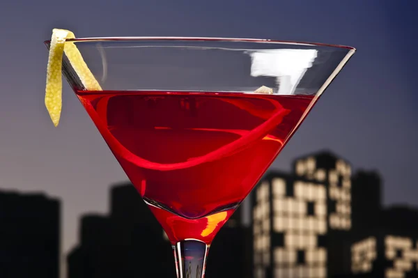 Cocktail Cosmopolitan Metropolis — Fotografia de Stock